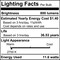 Bulbrite LED 6" Round Flat Downlight Fixture with Jbox, 65W Equivalent, 2700K/Warm White, White Finish, 2PK 861561 - alternate 6