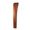 Homeroots 21" Wood Brown Solid Wood Six Tier Boat Bookcase 364286 - alternate 4