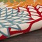 Homeroots 10' Green Orange And Red Round Indoor Outdoor Area Rug 521644 - alternate 8