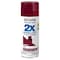 Rust-Oleum Painter's Touch 2X Ultra Cover Spray Paint, Cranberry, Gloss, Solvent, 12 oz 334051 - alternate 1