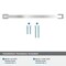Amerock Candler 12-5/8 inch 320mm Center-to-Center Polished Chrome Cabinet Pull BP2935326 - alternate 3