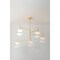Corbett Lighting Evander 55 in. Chandelier Vintage Gold Leaf/Gesso White 477-55-VGL/GSW - alternate 7