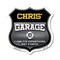 Signmission Chris's Garage I Can Fix Everything But Stupid, 6 Inch X 6 Inch, Plastic Sign SHI-P-6-490-CHRIS - alternate 1