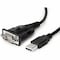 Rocstor PREMIUM 3FT 1M USB TO SERIAL CABLE, DB9 MALE RS232 TO USB CONVERTER, USB TO SE Y10C877-B1 - alternate 7