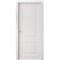 Sartodoors Sliding Pocket Door 18 x 96 inches, BASIC 9422 White, Kit Rail Hardware, Solid Wood Interior Bedr BASIC9422PD-SKIN-1896 - alternate 1