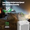 Edendirect 30 pt. 2,000 sq. ft. Dehumidifier in White with Drain Hose, 0.42 Gal. Bucket, 41dB for Bedroom,  ZR-D1026 - alternate 9