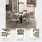 Leisuremod Bella Collection Modern Dining Chair in Light Grey, 2PK BC21LGR2 - alternate 10