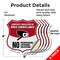 Signmission Video Surveillance Shield Sign Property, 6 inch X 6 inch, Vinyl Decal, 5PK SHI-D-5PACK-6-472 - alternate 4