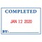 Consolidated Stamp 5year Date Band Message Stamp, Red COS011098 - alternate 2
