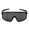 Studson The Sentinal Safety Glasses ANSI Z87+ Grey/Black One Size, OS SENT-GZ87 - alternate 2