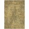 Homeroots 9' X 12' Gold Black And Charcoal Geometric Washable Indoor Outdoor Area Rug 577557 - alternate 7