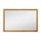 Homeroots 40" Natural Solid Wood Framed Mounted Accent Mirror 605306 - alternate 8