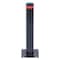 Vestil STEEL PIPE SAFETY BOLLARD GARAGE 24 X 3-1/2 IN BLACK BOL-G-24-3.5 - alternate 6