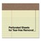 Tru Red Recycled Notepads, Narrow Rule, (50) Canary Yellow 8.5 x 11 Sheets, 12PK TR59937/TR58186 - alternate 6