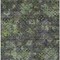 Homeroots 5' X 8' Green Charcoal And Black Floral Washable Indoor Outdoor Area Rug 604145 - alternate 8