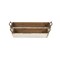 Homeroots Set of Two Off White Solid Wood And Metal Crate, 2PK 487717 - alternate 7