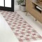 Jonathan Y Darcy Traditional Geometric Bold Gingham Salmon/Cream 2 ft. x 8 ft. Indoor/Outdoor Runner Rug TSN201B-28 - alternate 1