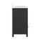 Flash Furniture Haven 36in. Vanity w/Sink, Storage Cabinet w/Blk Hardware, Bottom Drawer, Marble Countertop, Blk FS-BN-4-36-KD-BK-HDBLK-GG - alternate 9