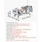 Vevor Premium 5 Function Full Electric Hospital Bed with Cardiac Chair CPR YXZ-C5 - alternate 7