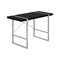 Homeroots 49" Black and Silver Computer Desk 489864 - alternate 7