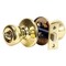 Kwikset Tylo Polished Brass Bed/Bath Door Knob 300T3SCALSCSV1 - alternate 3
