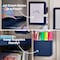 Lockermate 6-Piece Locker Organizer Kit, Mirror, Whiteboard, Storage Cup & Dry Erase Marker, Navy 5096-NVY - alternate 7