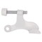 Prosource Deluxe Hinge Pin Door Stop, 2-5/8 in Projection, Die-Cast Zinc & Plastic, White H20-B048-PS - alternate 1
