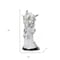 Homeroots 11" Silver Glass Figurine Tabletop Sculpture 284045 - alternate 7
