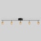 Vidalite Shura Black & Brass 5-Light Track Light with Rotatable Heads, Integrated LED, 3000k, 2450 Lmn CE1008033 - alternate 1