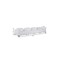 Homeroots 179" White Top Grain Leather Reclining Metal USB Sofa 720322 - alternate 7
