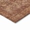Homeroots 9' X 12' Burgundy Medallion Washable Indoor Outdoor Area Rug 607996 - alternate 6