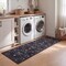 Jonathan Y Primrose Art Nouveau Floral Border Non-Slip Machine-Washable Dark Green/Multi 2ft x 8ft Runner Rug BTF100D-28 - alternate 5