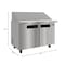 Koolmore 46 in. 2 Door Refrigerated Mega Sandwich Prep Table, 18 Pan Capacity and 14  Cu. Ft. of Storage KM-MPTR46-2D - alternate 10