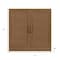 Homeroots 31in Brown Wood Accent Cabinet With Two Doors 691112 - alternate 6