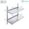 Amgood 16 in. x 36 in. Two-Tier Metal Wall Mount Shelf AMG WSD-1636-Z - alternate 5