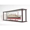 Homeroots 39in Dark Brown Glass Standard Display Stand 364366 - alternate 6