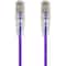 Monoprice Slim Cat6 Utp Network Cable, 3 ft.Purple 14809 - alternate 1