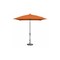 Treasure Garden 7.5 ft Square Patio Umbella, aluminum, fiberglass ribs, outdoor, Tuscan UM847SQ-09 5417 Tuscan - alternate 1