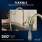 Anzzi Touchless Pull-Down Kitchen Faucet - Satin Brass KF-AZ701SB - alternate 8