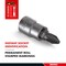 Teng Tools Pz3 1/4 Inch Drive Pozidriv Pozi Pz Chrome Vanadium Socket M141603-C - alternate 3