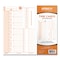 Upunch Time Card for PK1100 Time Clock, Two Sides, 3.38 x 8.25, 100PK PKTC1100 - alternate 1