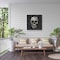 Trademark Fine Art Outdoor Canvas Art Ali Gulec 'Marble Skull' Wall Art for Patios, or Gardens GRL00013-OC2424WR - alternate 6