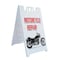 Signmission Motorcycle Repair, A-Frame & 2 Decals Installed, Heavy-Duty Plastic Frame SBHD-D-2436-Motorcycle Repair - alternate 1