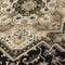 Homeroots 8' Black Gray And Ivory Round Oriental Washable Indoor Outdoor Area Rug 600140 - alternate 7