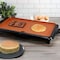 Megachef 18.89 Inch Electric Grill and Griddle in Black with Copper Coating MCG-4826YA - alternate 7