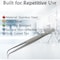 A2Z Scilab Tweezers, Fine Serrated Tip Curved Lab Forceps, 8 inch, Stainless Steel A2Z-ZR1122 - alternate 5