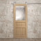 Sartodoors Modern Barn Door 30 x 84 inches, Ego 5011 Natural Oak, 6.6FT Silver Rail Track Heavy Hardware Set EGO5011BD-S-SNA-3084 - alternate 5