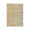 Homeroots 8' X 10' Gold Gray And Ivory Striped Washable Indoor Outdoor Area Rug 597244 - alternate 9