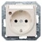Siemens DELTA i-system SCHUKO socket outlet with increased touch protection with labeling 5UB1524 - alternate 1
