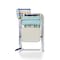 Picnic Time Family Of Brands Sports Chair, St. Tropez Collection - Sky Blue with Multi Stripe Pattern 809-00-991-000-0 - alternate 6
